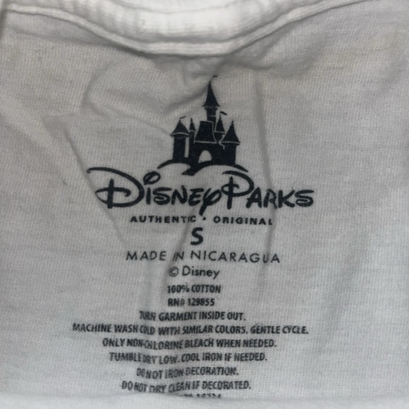 Disney Parks Authentic SIZE SMALL "I'll Be Your Minnie" Mouse T-Shirt White - Picture 14 of 16